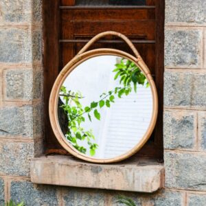 Gương Mây Tròn Thủ Công Chloe