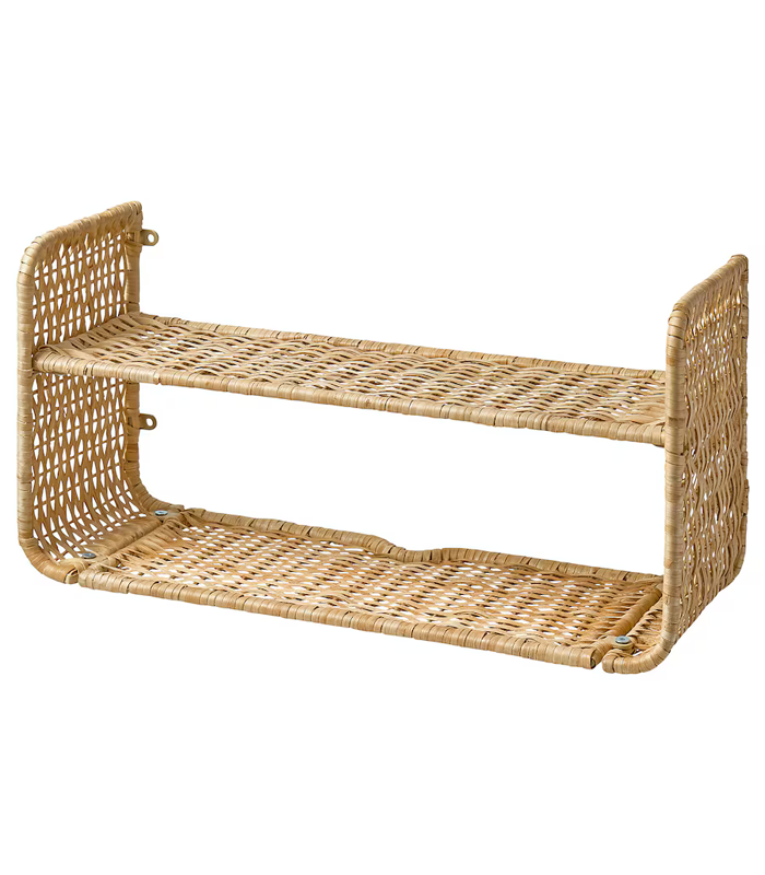 Kệ treo tường bằng mây