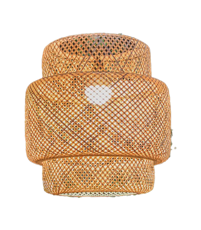 Đèn Mây Tre 3 Thân