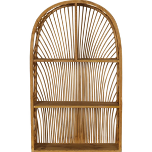 Kệ treo tường boho hình vòm bằng mây Harmony